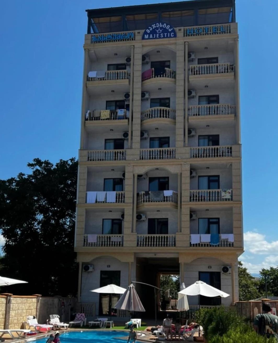 Majestic Hotel Kobuleti Bagian luar foto
